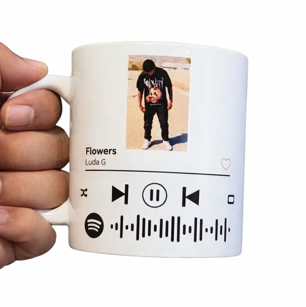 Spotify Photo Mug